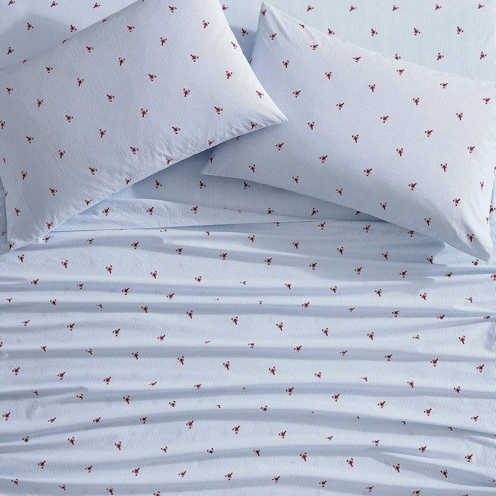 Nautica Bettwäsche-Set für Kingsize-Bett, Baumwoll-Perkal-Bettwäsche-Set, frisch und kühl, leicht un