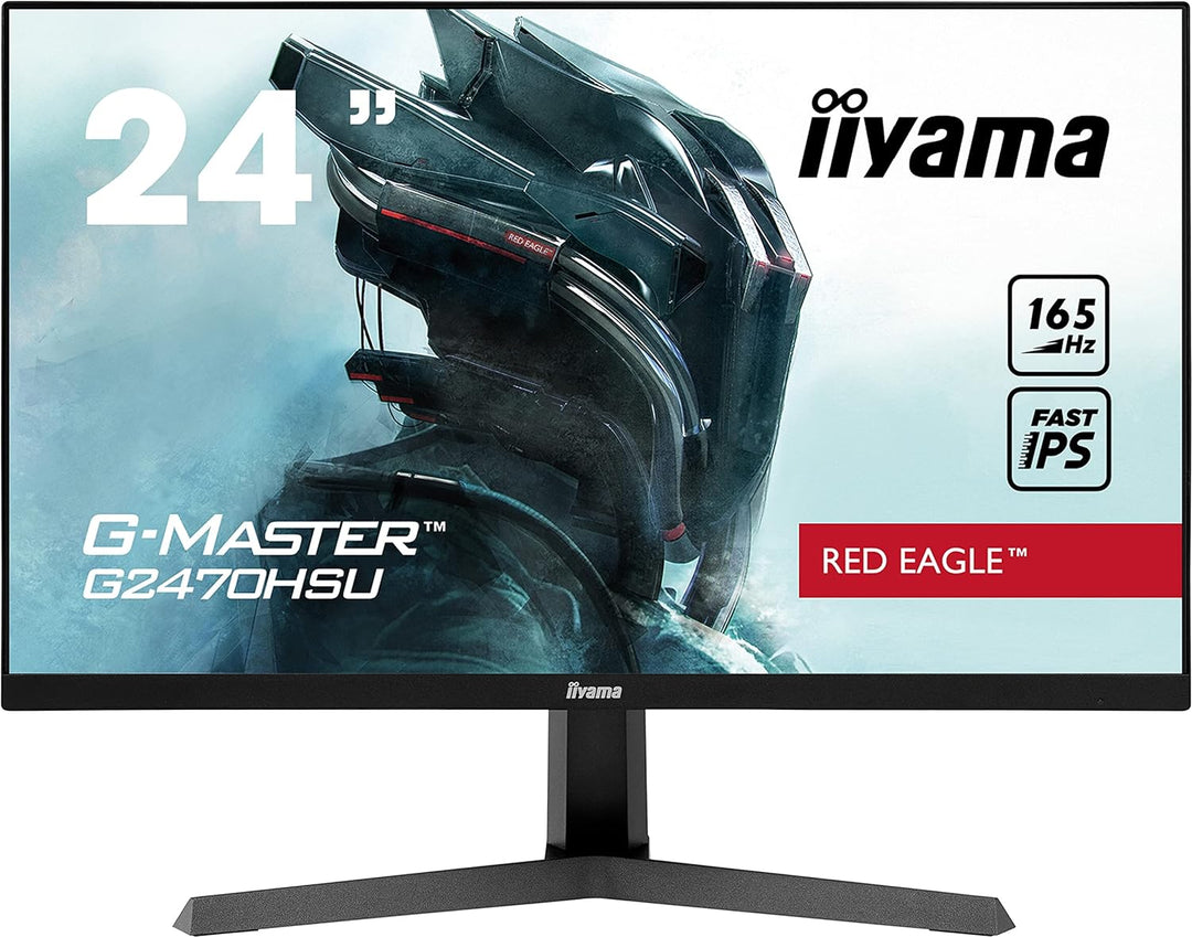 iiyama G-Master G2470HSU-B1 24 Inch Fast (FLC) IPS LCD,165Hz, 0.8ms, FreeSync Premium , Full HD 1920