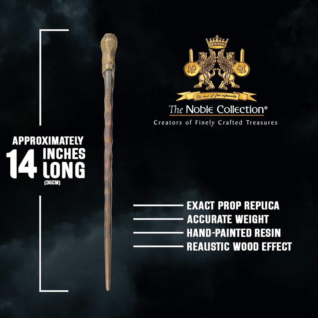 The Noble Collection - Ron Weasley Wand In A Standard Windowed Box - 14in (36cm) Wizarding World Wan