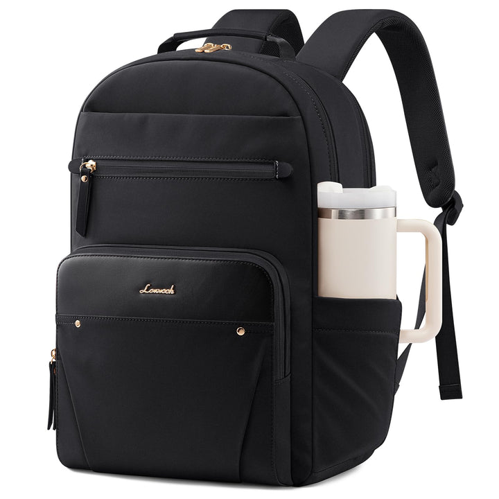 LOVEVOOK Laptop Rucksack Damen, Wasserdicht 15,6 Zoll Arbeitsrucksack Schulrucksack Teenager für Gro