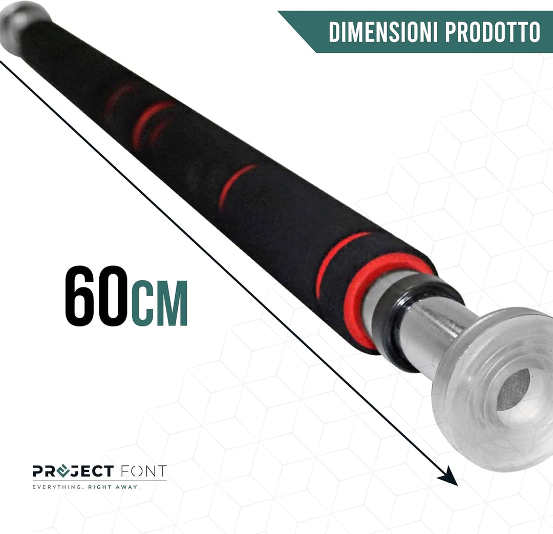 Türklimmzugstange, Türstange, Pull Up Bar Door Frame verstellbar von 60 cm bis 103 cm, schraubenlos