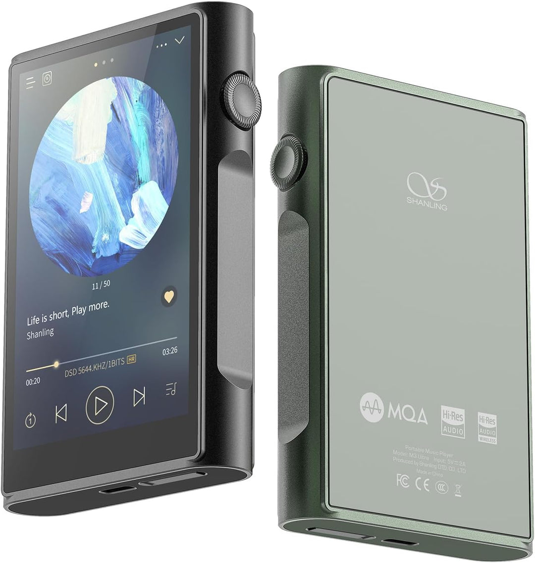 SHANLING M3 Ultra MP3/MP4 Player, tragbarer Hi-resBluetooth-Audioplayer, 4,2in LCD Touchscreen|MQA 1