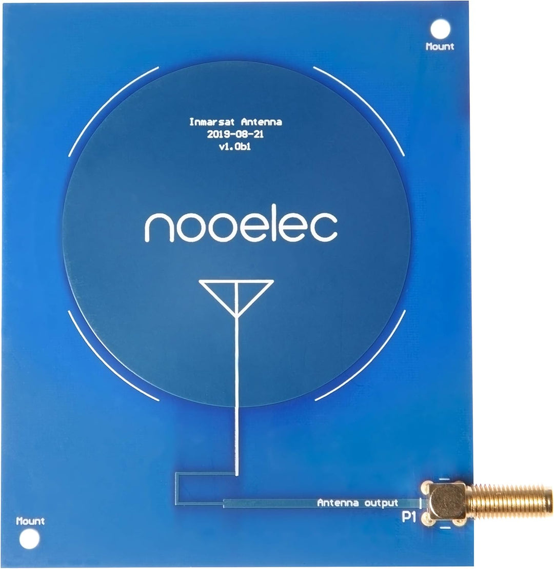NooElec Active Inmarsat Empfangspaket - Enthält LNA und Filtermodul, 1550MHz Patchantenne Mit Hoher