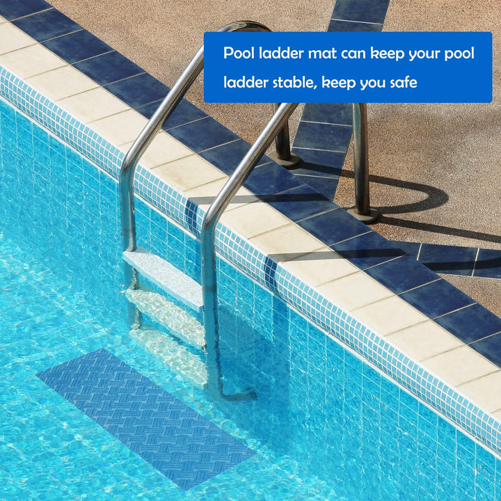 Schwimmbadleitermatte, rutschfeste Matte, Poolfolienschutz, Schwimmbadleiterpolster für Schwimmbadfo