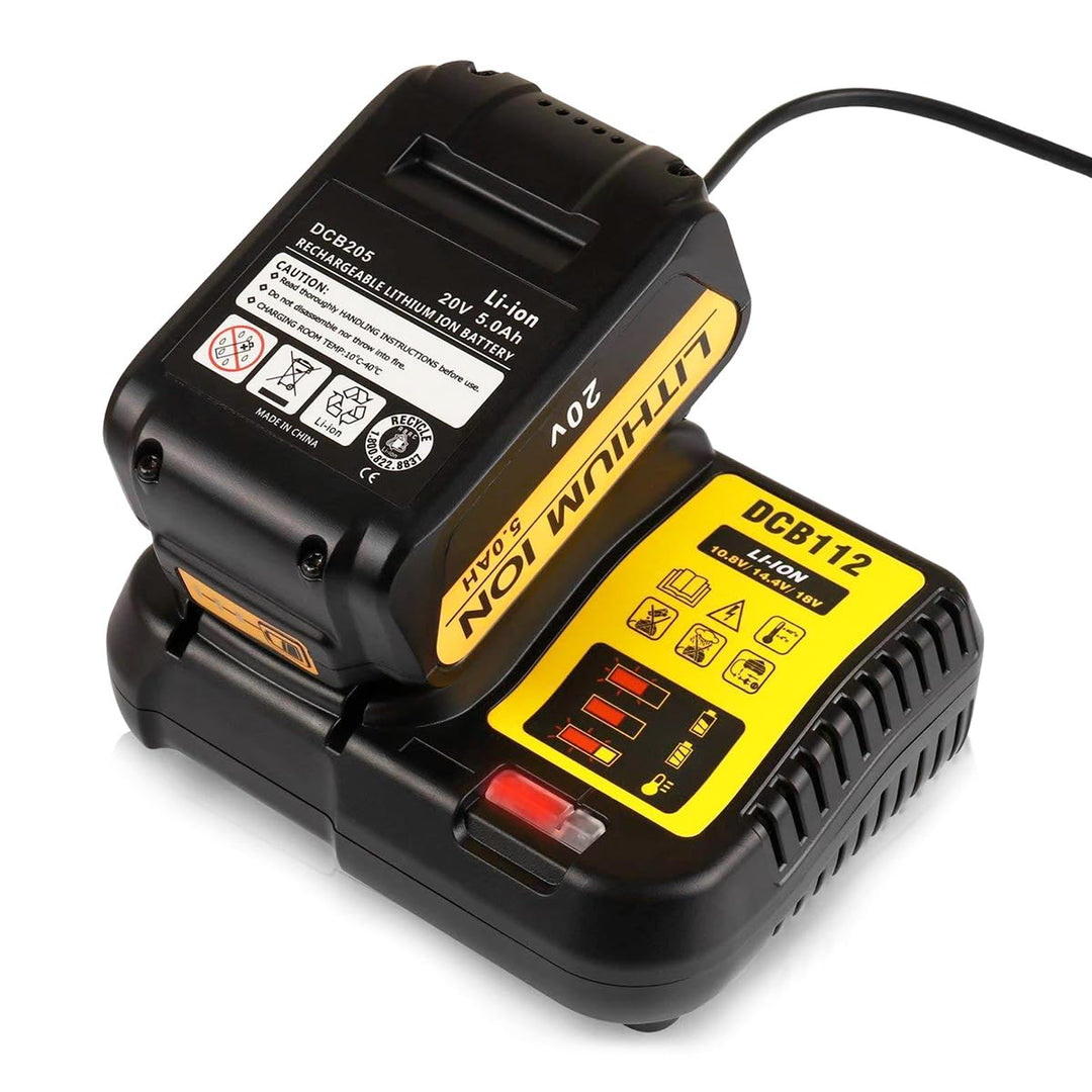 Namvo DCB112 Ersatz-Akkuladegerät für Akkuladegerät, kompatibel mit 10,8–20 V Max XR Lithium-Akku