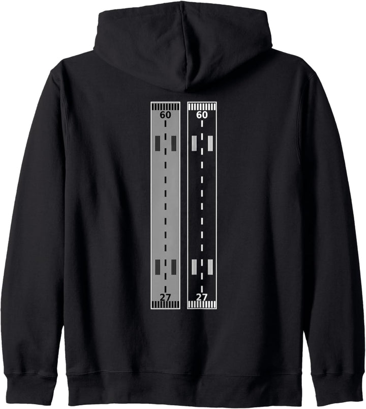 Landebahn Flugzeug I Geschenk Pilot I Flieger Kapuzenjacke