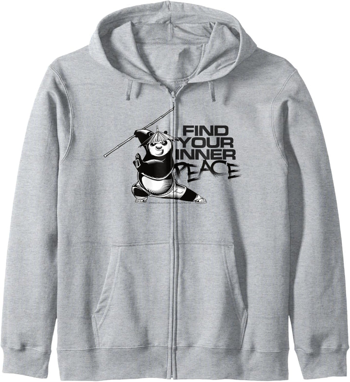 Kung Fu Panda Find Your Inner Peace Portrait Kapuzenjacke