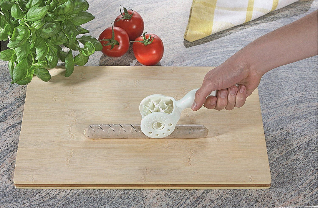 Caract Grillzubehör zum Einschneiden für Grill- und Bratwürste (1Stück) 3 cm, 3 cm