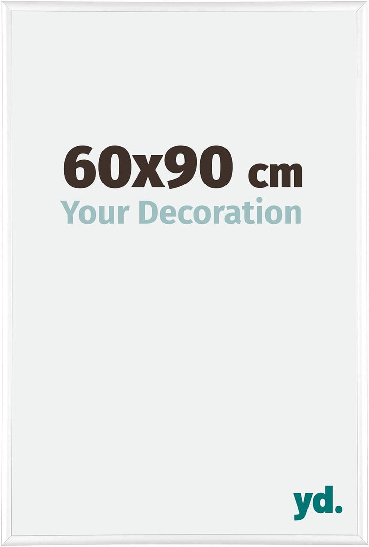 yd. Your Decoration - Bilderrahmen 60x90 cm - Bilderrahmen aus Aluminium mit Acrylglas - Antireflex