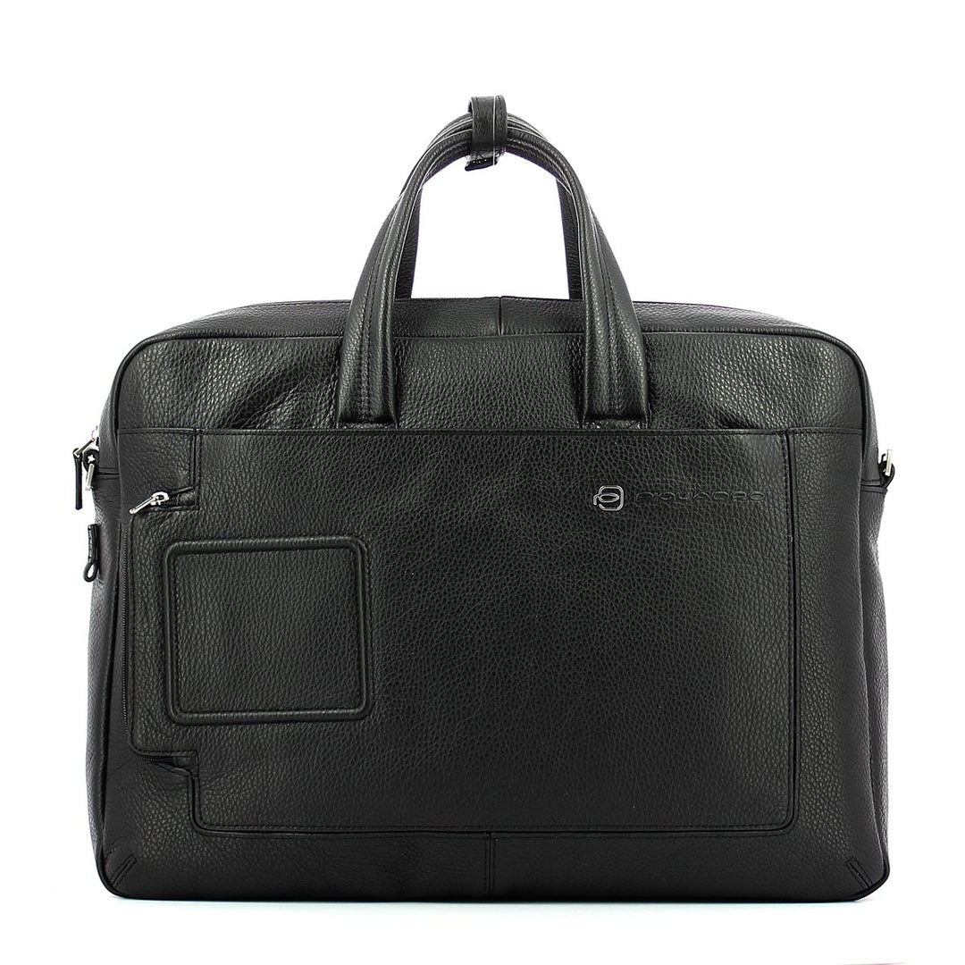 Piquadro Aktentasche Leder 44 cm Laptopfach Einheitsgrösse Nero, Einheitsgrösse Nero