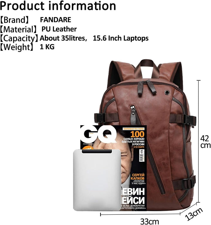 FANDARE Unisex Rucksäcke Schulrucksack Herren Damen Schultasche Junge Mädchen Wasserdicht Schulranze