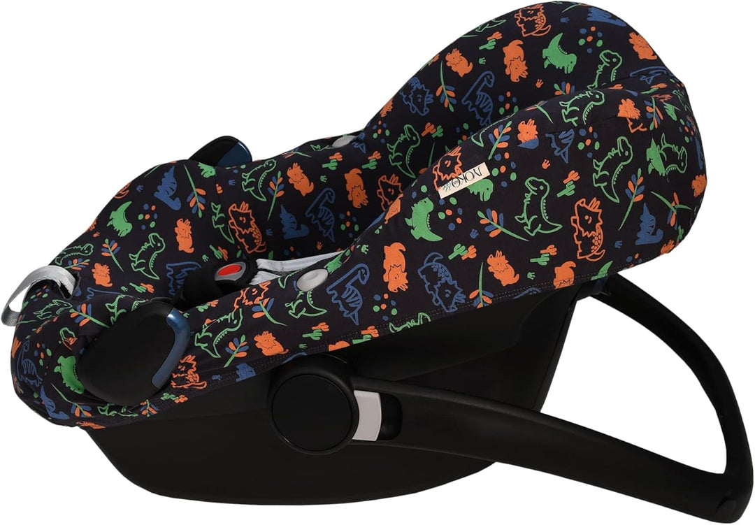 JYOKO KIDS Bezug für Autositz kompatibel mit Pebble Maxi Cosi Pebble Pro I-Size, aus Baumwolle (Happ