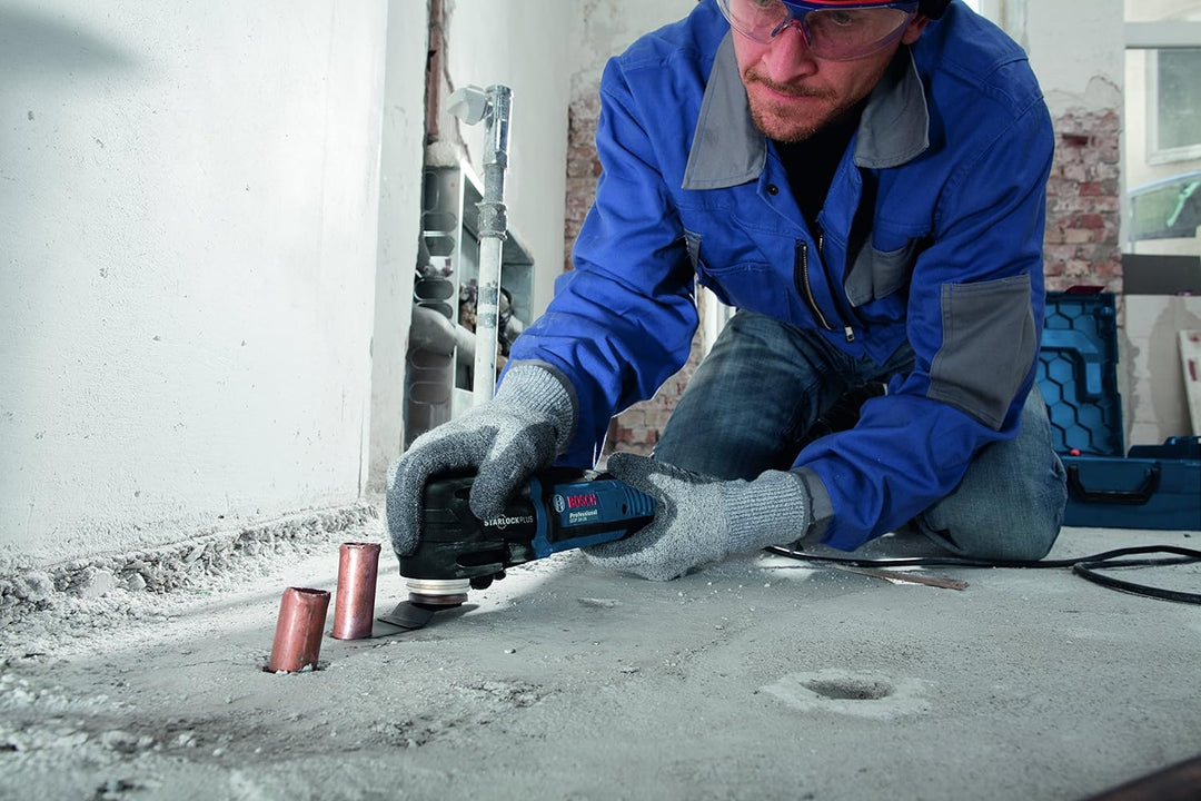 Bosch Professional Akku Multi Cutter GOP 30-28, 300-Watt-Motor, Starlock-Werkzeugaufnahme, Werkzeugw