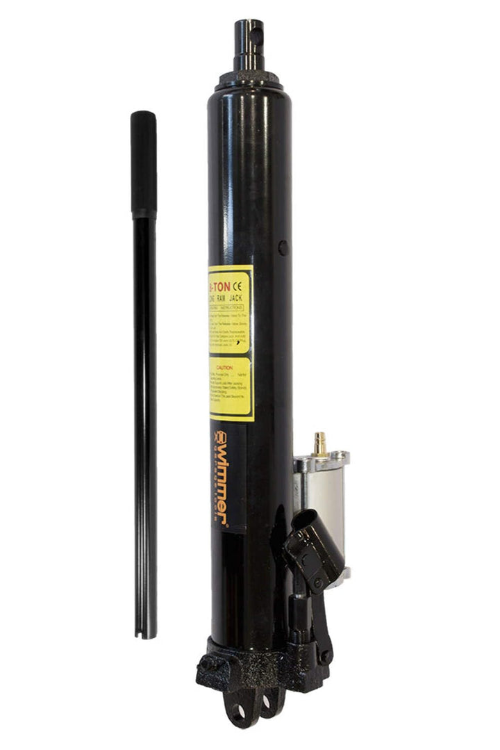 8Ton 490mm Stroke Air Hydraulic Pump Long Ram Jack Engine Lift Hoist - LRJ8-A