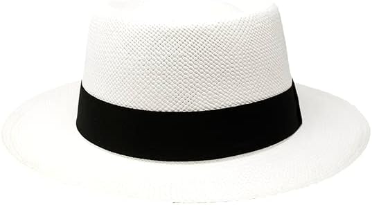 Gamboa Panama Hut Herren und Damen Sommer Borsalino Strohhut Panamahut Sonnenhut UV-Schutz UPF50+ 56