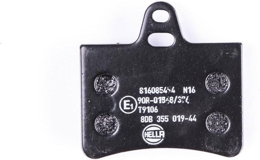 HELLA PAGID 8DB 355 019-441 Bremsbelagsatz - T9106 - Dicke/Stärke: 15.4mm - Bremssystem: Citroën - n