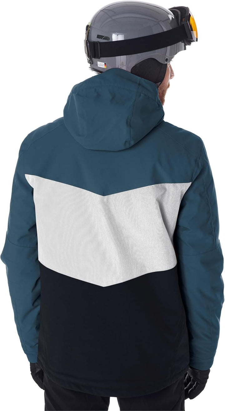 Killtec Herren Ksw 45 Mn Ski Jckt Skijacke/Funktionsjacke mit abzippbarer Kapuze und Schneefang 3XL