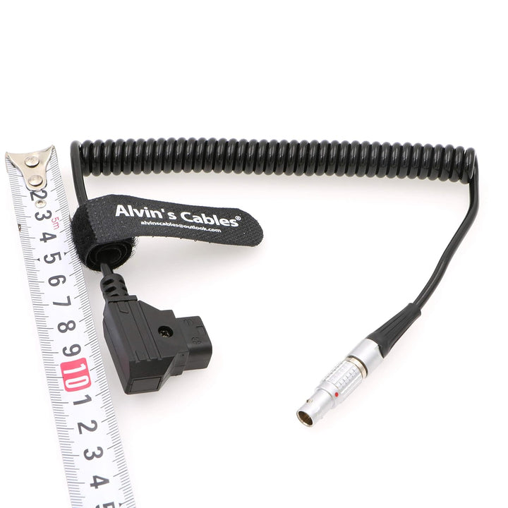 Alvin's Cables 0B 2 Pin Stecker auf Anton Bauer D-TAP Spiral Kabel Stromkabel für Teradek Bond Spira