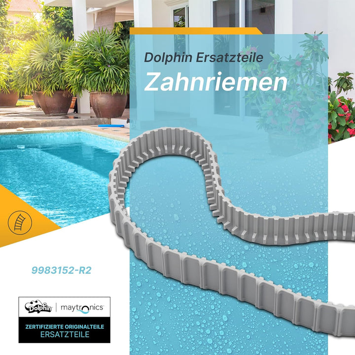 DOLPHIN Teile-Tracks grau (2 Stück) für Nautilus CC und andere, Maytronics-Teilenummer: 9983152-R2