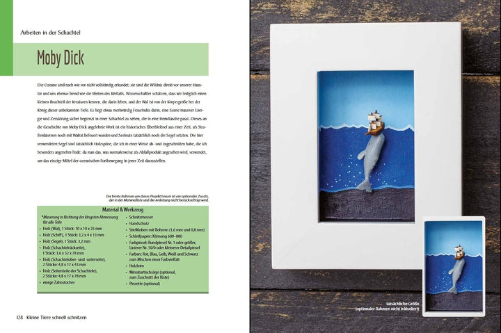 Kleine Tiere schnell schnitzen: Restholz kreativ verwenden, Taschenbuch