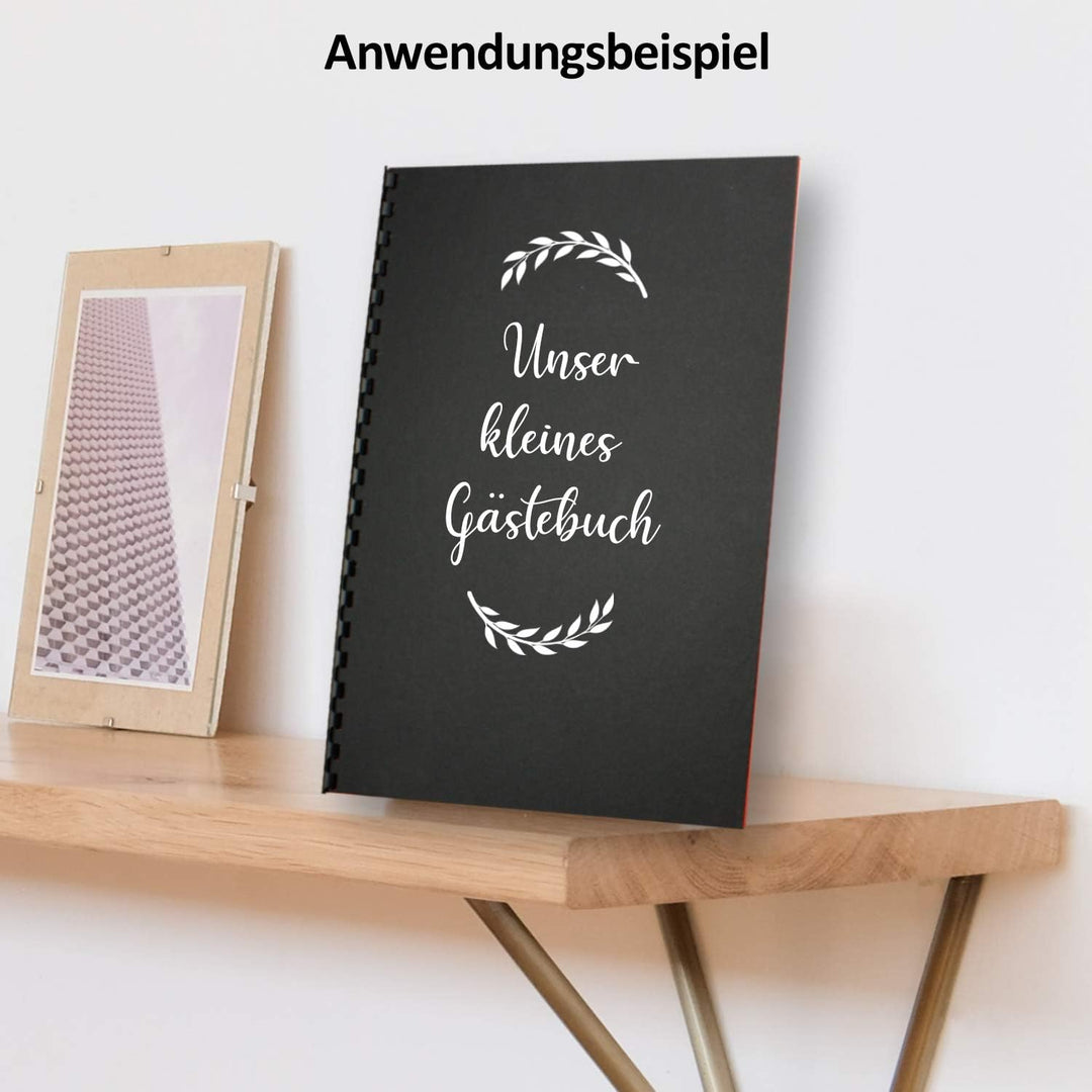 20x Buchbinderpappe DIN A3 in Schwarz, Stärke: 1,0 mm, Grammatur: 670 g/m² 20 Stück DIN A3 Schwarz -