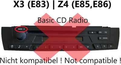 BlueMusic Bluetooth Freisprecheinrichtung Audio Interface kompatibel mit BMW E46 E39 E38 X5 E53 X3 E