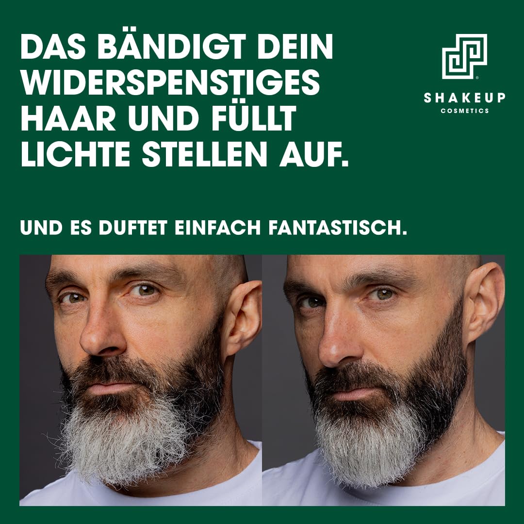Shakeup – Bartserum, Bartöl, dickerer und vollerer Bart, bekämpft trockene Haut, gesundes Haarwachst