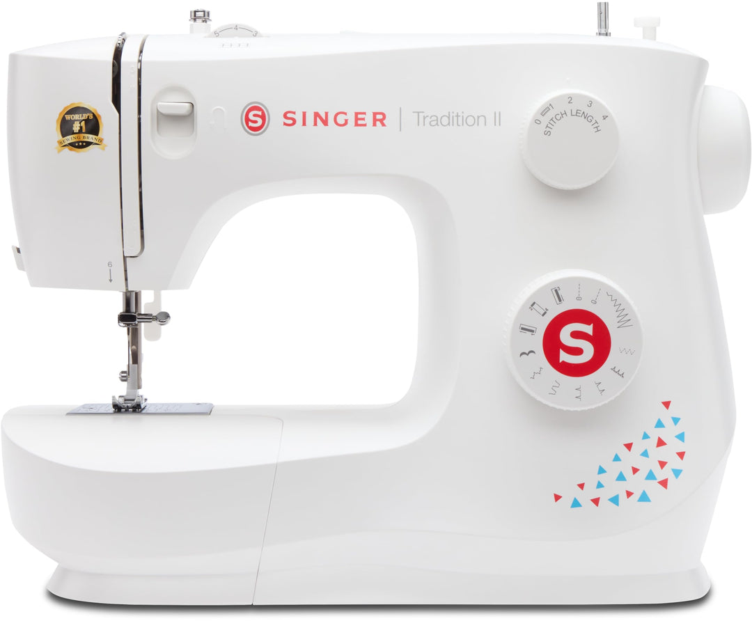 Singer Tradition 2 Nähmaschine, Exklusives Modell, Mit 11 Integrierten Stichen, Automatischem Knopfl