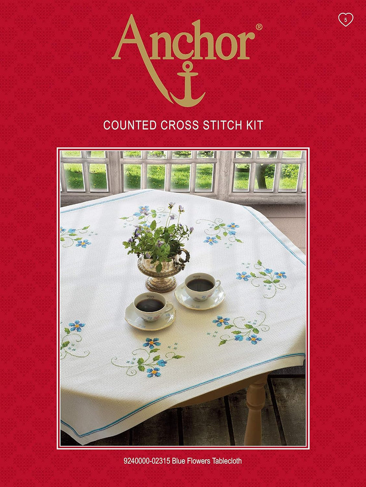 Anchor Kreuzstich-Set, 100% Baumwolle, Mehrfarbig, 30x40cm
