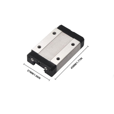 iMetrx 2-Packung MGN12H 300MM linearführung schiene MGN12 linear rail mit MGN12H Carriage Block für