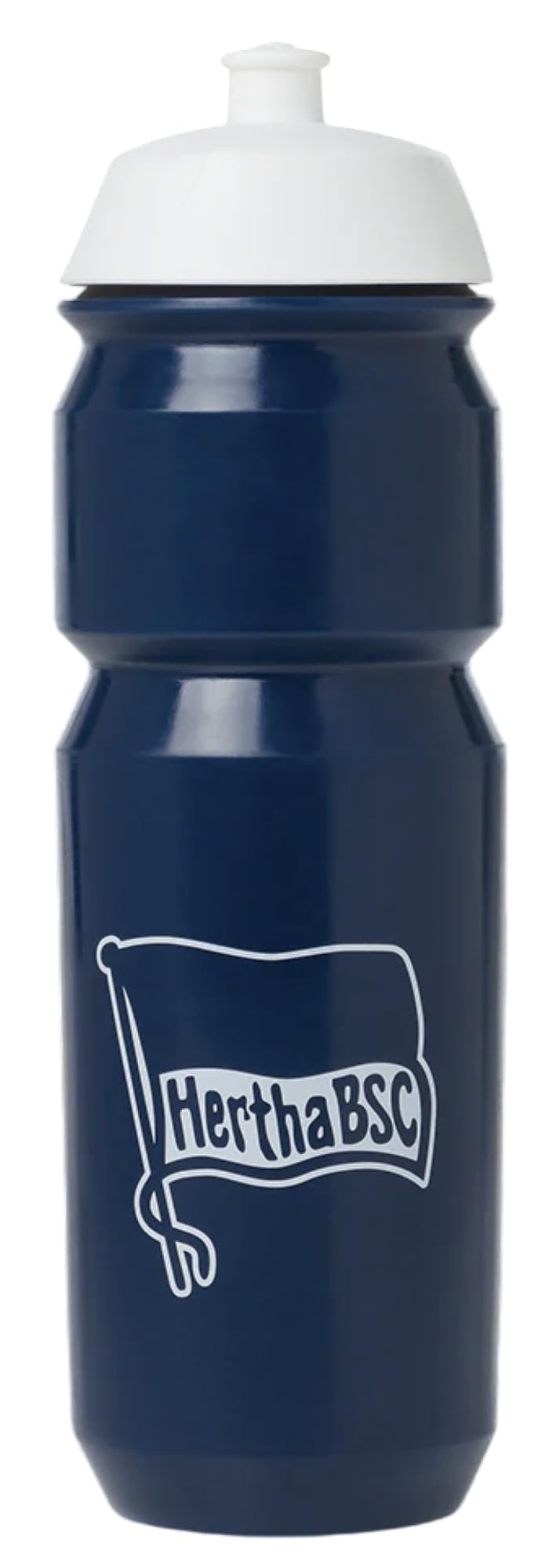 Hertha BSC Berlin Sporttrinkflasche - Fahne Navy - Trinkflasche | 0,75 l | Flasche | HBSCB - plus Le