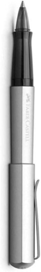 Faber-Castell 140595 - Tintenroller Hexo, silber matt, 1 Stück Tintenroller Hexo Silber matt, Tinten