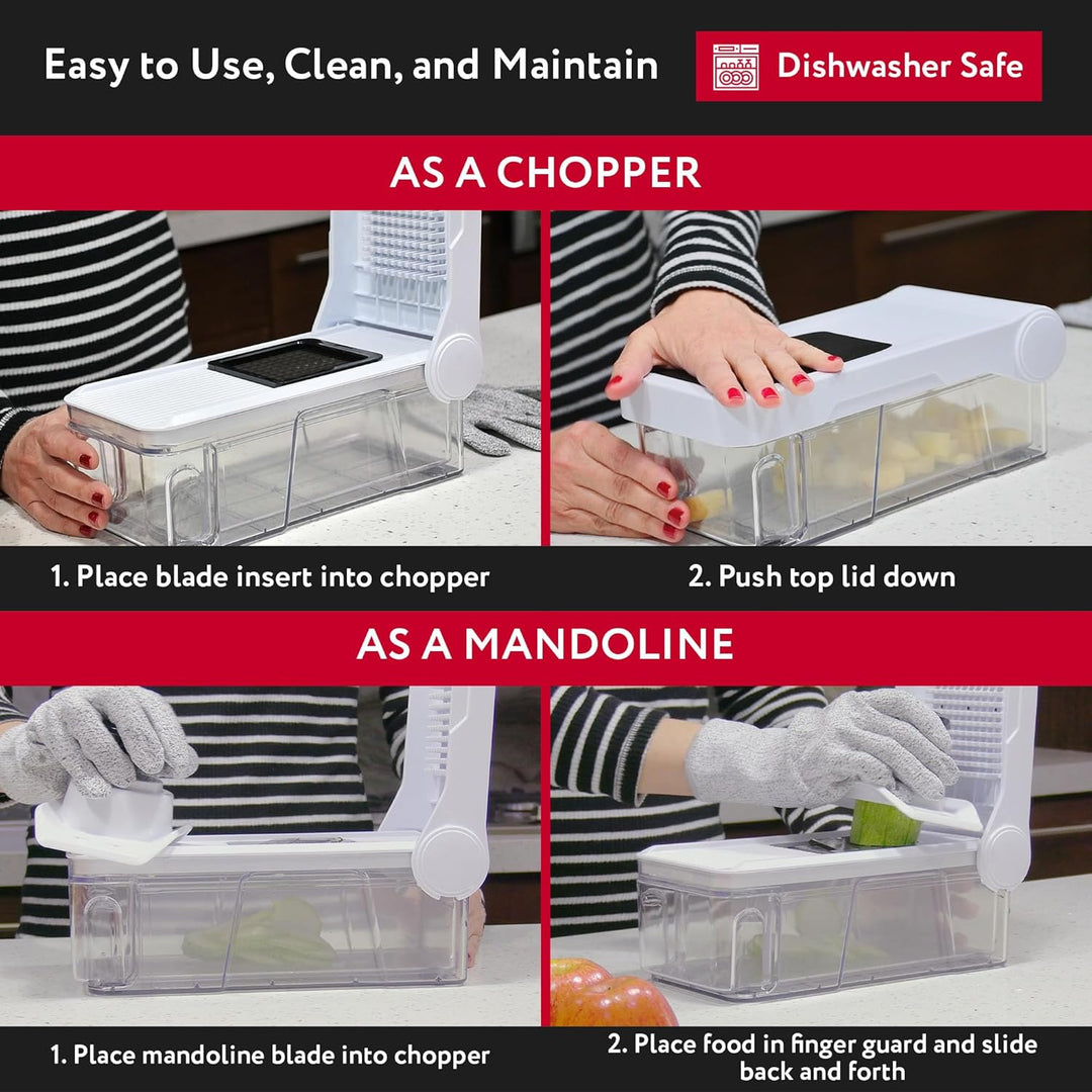 Gemüseschneider Mandoline Gemüsehobel - Gemüse Schneider Gurkenhobel Zwiebelschneider Kartoffelschne