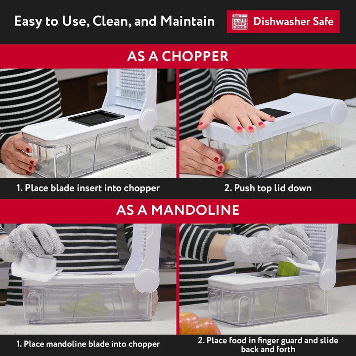 Gemüseschneider Mandoline Gemüsehobel - Gemüse Schneider Gurkenhobel Zwiebelschneider Kartoffelschne