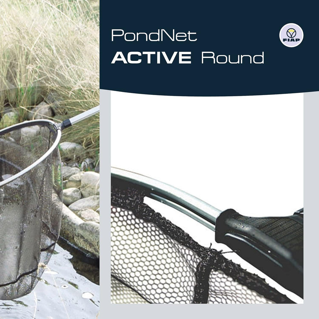 FIAP PondNet Active Round - d: 350 mm - Profi - Teichkescher - Kescher - Fischkescher - Teichzubehör