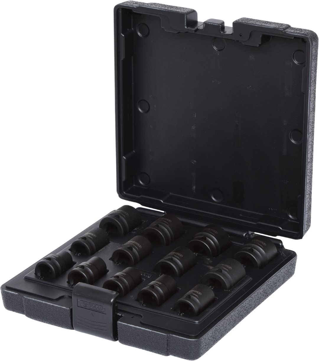 KS Tools 515.0900 1/2" 12-kant-Kraft-Stecknuss-Satz, kurz, 13-tlg.