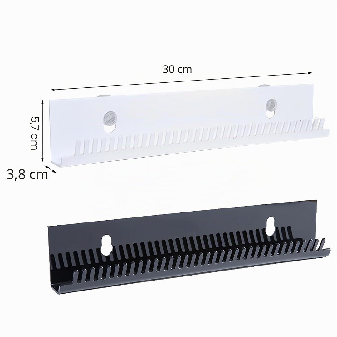 2 pcs Haarverlängerungsaufhänger, Haarverlängerungs-Perücken-Aufbewahrungshalter, Kamm, Haarfarbe Di