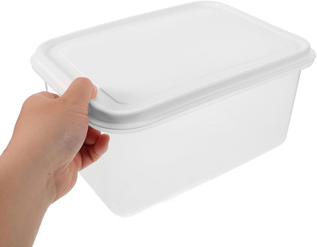 Gärbox Für 1 Kg Brotteig Mit Deckel Stapelbarer Teigbehälter Aus Sicherem Pp Platzsparend Für Küche