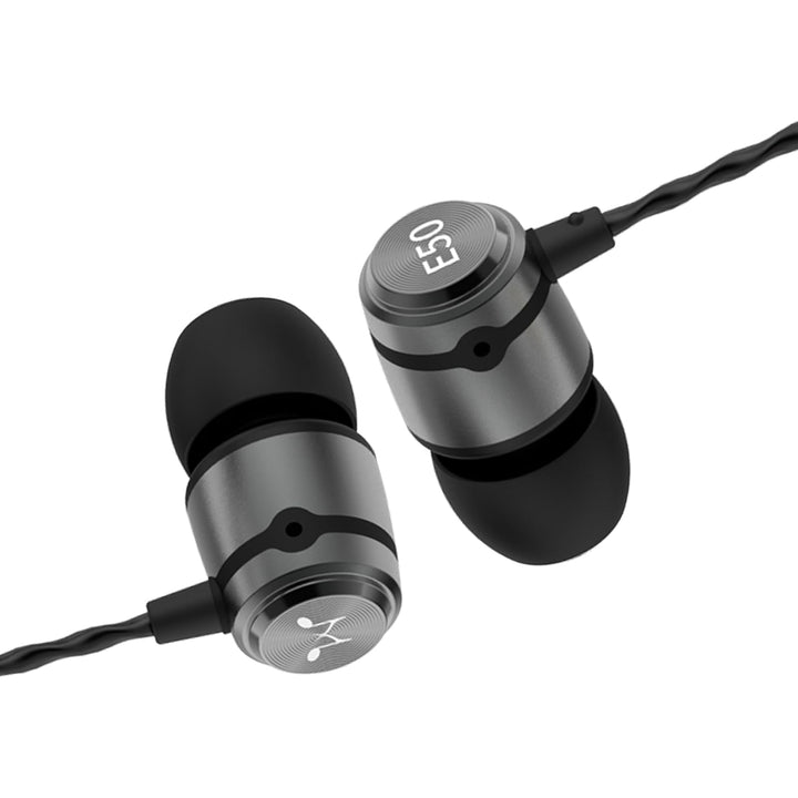 SoundMAGIC E50 Wired Earbuds Without Microphone, In-Ear HiFi Headphones, Noise Isolating Headphones,