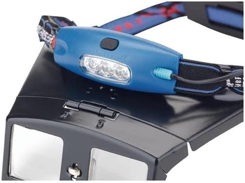 Schweizer Kopfbandlupe Tech-Line BINO LED Set I, 2X, 2,5X, 3X