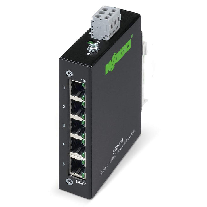 Wago Industrieswitch unmanaged 5-Port 100BASE-TX INDUSTR.ECO Switch Anzahl Ethernet Ports
