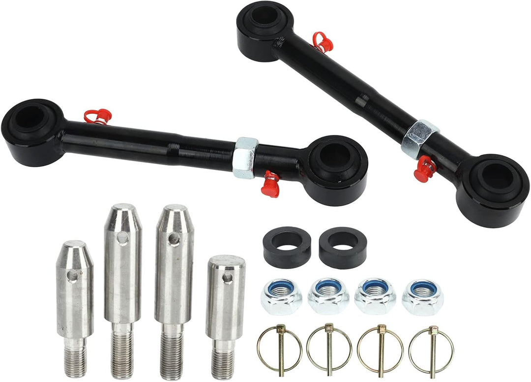 Front Sway Bar Trennt, Vorne Swaybar Quicker Trennen System Edelstahl Ersatz für Jeep Wrangler JK JK