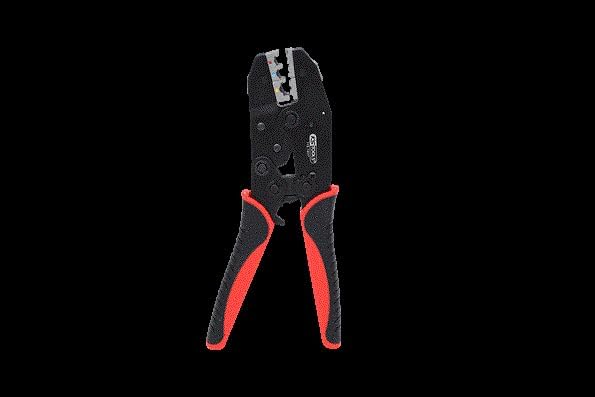 KS Tools 115.1425 Crimpzange für isolierte Kabelschuhe, 220mm