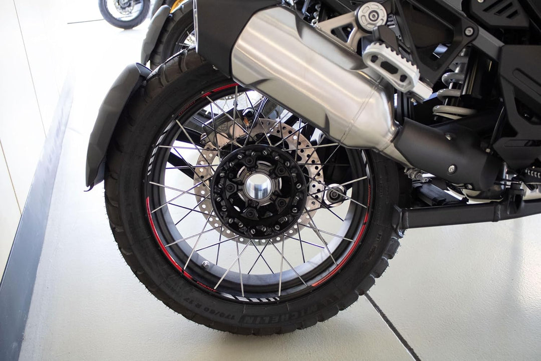kompatibel mit BMW R1300 GS Adventure Racing Red X710169VA Felgenrand Racing Red, Felgenrand Racing