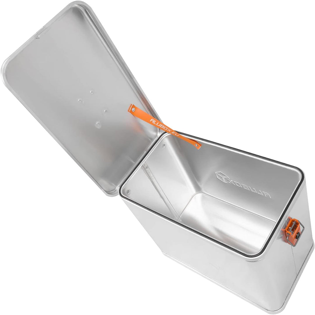 Alubox Motorrad Seitenkoffer ABX-M41-41 Liter, Aluminium, 41 Liter
