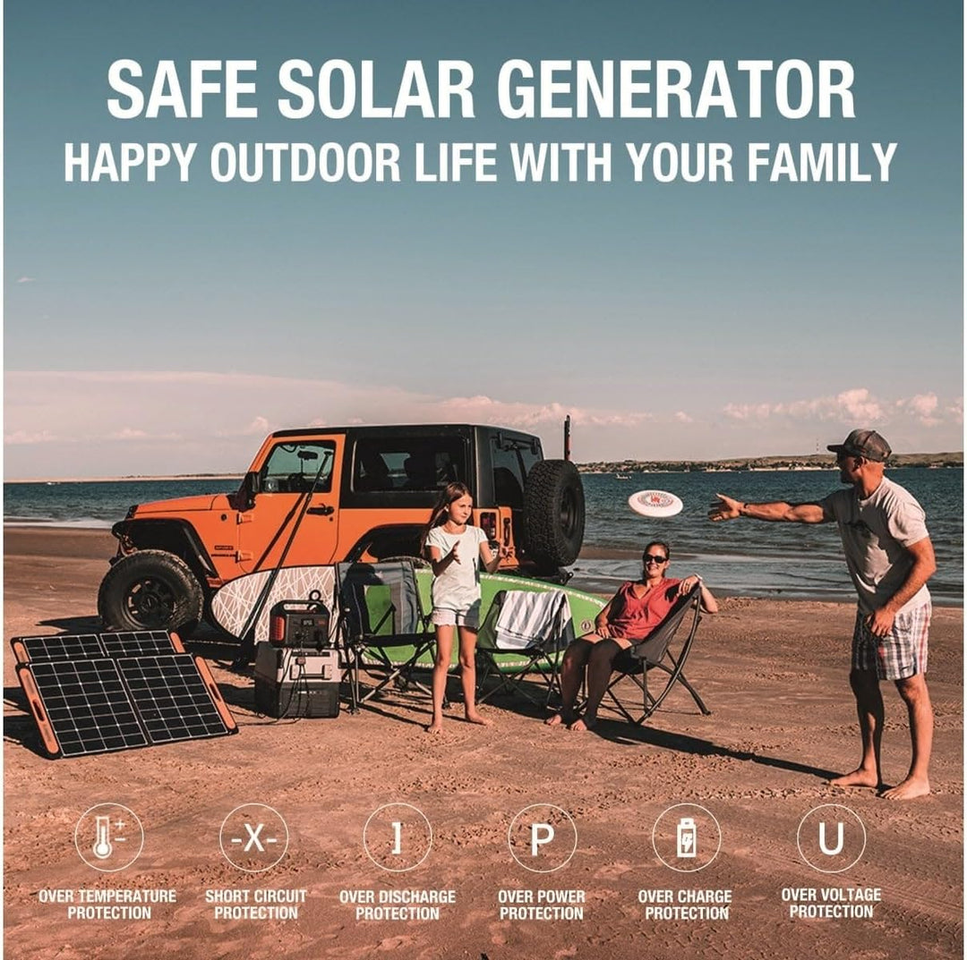 SOLAR PANEL SOLARSAGA 100/HTO587 JACKERY