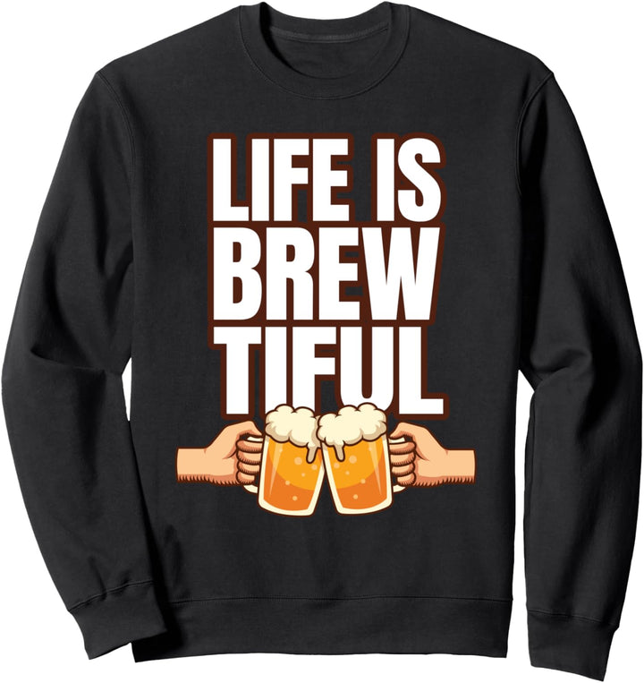 Lustiger Bier-Brauer Spruch Craftbeer Sweatshirt
