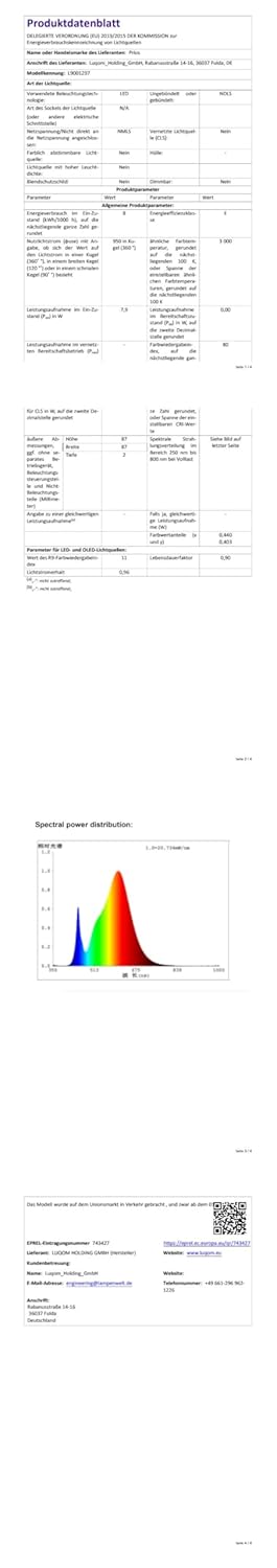 Lucande LED Wegeleuchte/Pollerleuchte, Höhe: 60 cm, Aussenleuchte spritzwassergeschützt IP54, 8,5W L