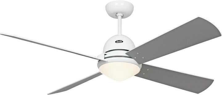 kaiserkraft | Deckenventilator LIBECCIO | ohne Fernbedienung | Kirschbaum/Ahorn/Lack lichtgrau/Lack