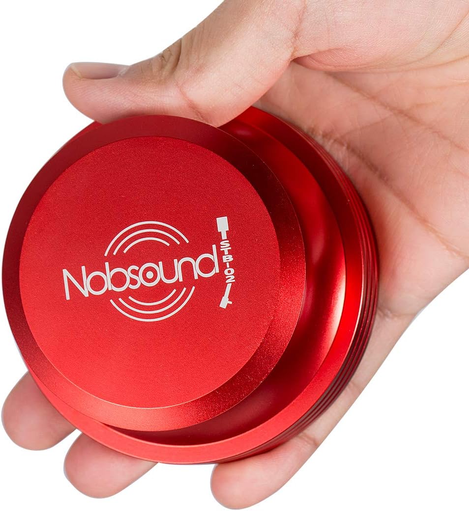 Nobsound LP Vinyl Turntable Disc Stabilizer Record Weight Metal Matte Black SCHALLPLATTEN-AUFLAGEGEW